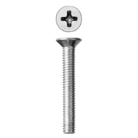Score, secret, galvanized screw, Din965, m3x20 mm, 5 kg