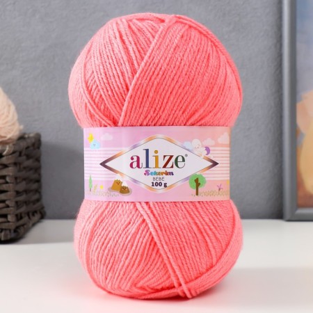 Yarn "Sekerim Bebe" 100% acrylic 320m/100g (517 St. Persian)