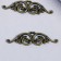 Decor for creativity Metal "monogram" bronze 1.5x5.5 cm