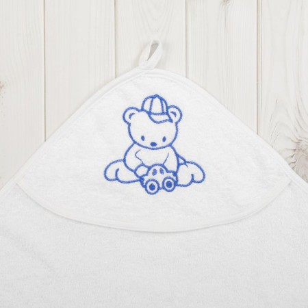 Children's corner for a boy, size 90x90 cm, white color-2