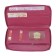 Women's wallet, lightning, color raspberry fleet