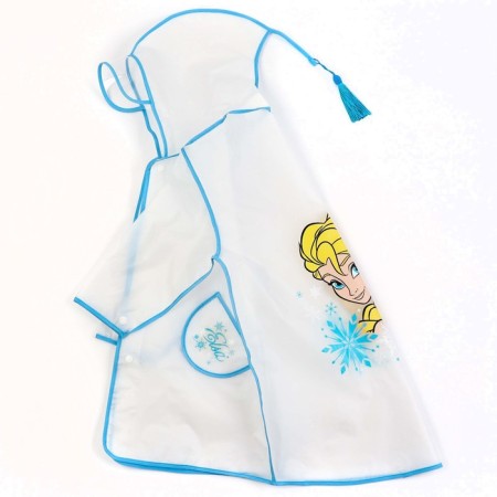 Children's raincoat, size m, 100-110 cm, cold heart-7