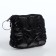 Women's wallet with lightning, black color