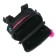 School backpack 38 x 30 x 16 cm, ergonomic back, Stavia "Neon", black