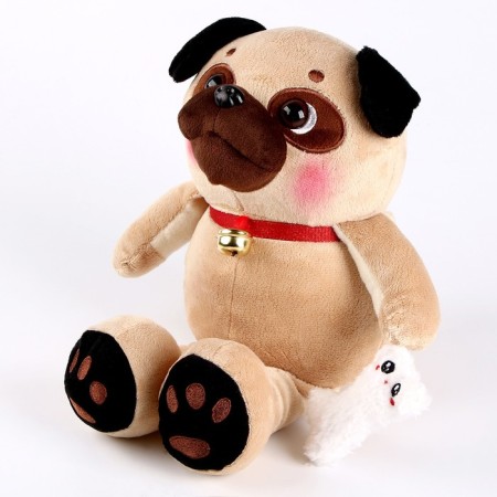 Soft toy "Bonya", with a bone-1