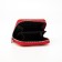 Women's wallet with lightning, red color
