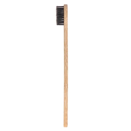 Bamboo toothbrush of medium stiffness, mix of flowers-3