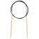 Circular knitting needles, bamboo, 3.5 mm/80cm, 1 pc