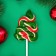 Caramel lollipop "Fir tree is small" assorted, 30 g