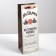 Gift package for a bottle, packaging, “real peasant”, 36 x 13 x 10 cm