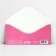Money envelope "Happy Birthday", Cake, 16.5 x 8 cm