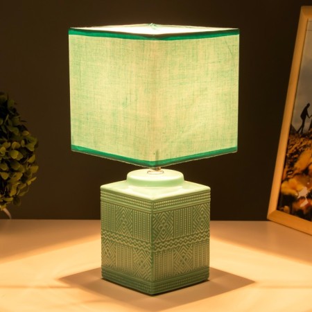Mitchell Table lamp E14 40W Lazurny 14x14x29 cm Risalux-2
