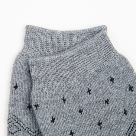 Women's socks, gray/black color, size 23-25-2