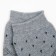 Women's socks, gray/black color, size 23-25