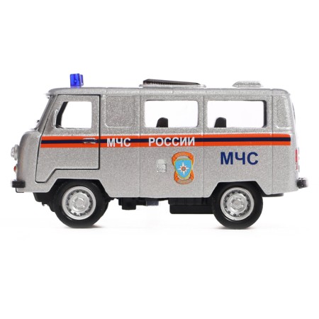 Metal machine “UAZ 3962. Special equipment”, inertia, 1; 32, light and sound effects, mix color-1