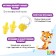 Set for swimming onlytop "tiger": a clamp for the nose, beryushi, color yellow color