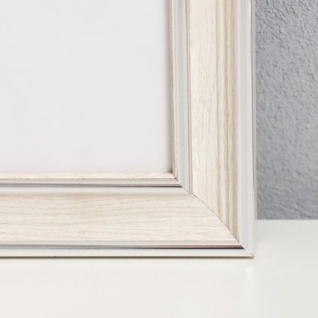 Photo frame Plastic "Mira" 40x60 cm, 642468 beige (plastic screen)-1