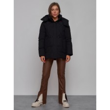 Winter jacket female, size 50, black color