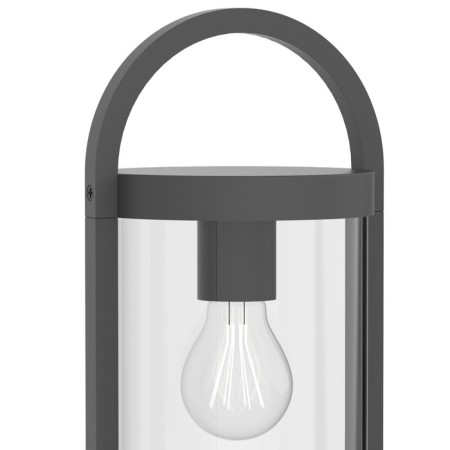 Street lamp Mantra Maya, E27, 1x20W, 175x145x355 mm, dark gray color-1