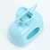 A scoop for cleaning dogs with packet pocket pockets, 16 cm x 10 cm, blue 7333737