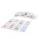 Domino bilateral "road signs", plastic, 28 details