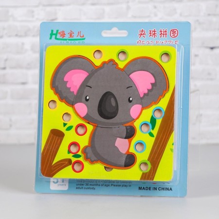 Developing set with balls "Animals" 2.5 × 17.5 × 19.5 cm, mix-2