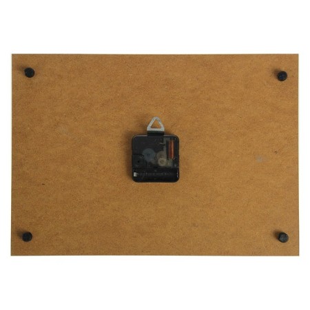 Carting clock, interior "night city and architecture", silent, 25 x 35 cm-2