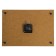 Carting clock, interior "night city and architecture", silent, 25 x 35 cm