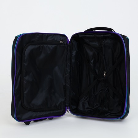 Baby suitcase 32 l (s), lightning department, black/blue color-8