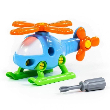 The designer of the screw "helicopter", 16 elements-7