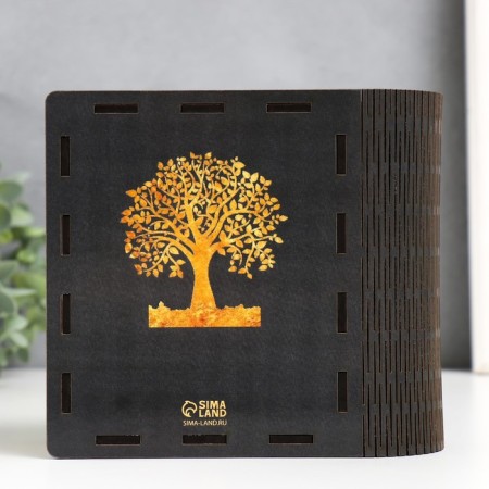 Pig a case-book "Tree" 14x14 cm-5