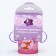 Children's stroke with solid nose "Reindeer. Mothers and kids ", 150 ml., With pens, pink color