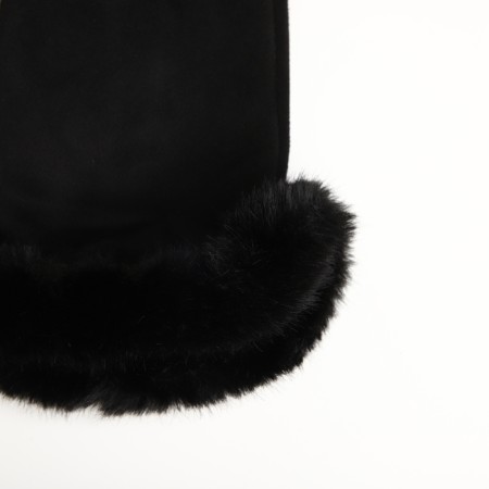 Gloves are female, dimensionless, without insulation, black color-2