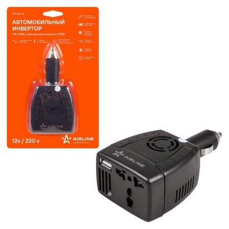 Inverter Airline API-150-01, 12V-220V, 150 W