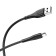 Cable Borofone BX37, Type -C - USB, 3 A, 1 m, PVC braid, black