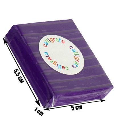 Polymer clay Calligrata 50 g, purple-1
