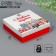 Box the national team "New Year's city", 26 x 26 x 8 cm, New Year