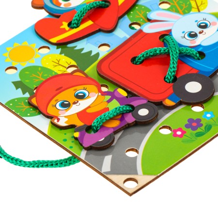 Wooden toy-Schnubovka "Transport"-6