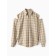 Women's shirt minku: casual collection beige color in cage, river 52