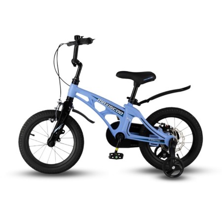 Bicycle 14 ’’ maxiscoo cosmic standard plus, color of sky blue matte-2