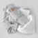 Set for discharge Winter Kinderlitto "Bear", 5 items, height 56-62 cm, color gray color