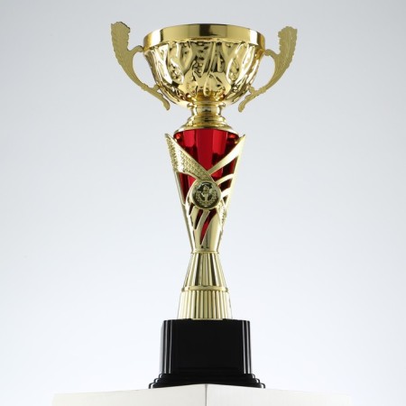 Cup 155C, award figure, gold, plastic stand, 32 × 15 × 9.5 cm.-2
