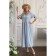 Women's dress, size 46, blue color