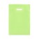 Polyethylene package with a cut handle, light green 30-40 cm, 30 μm