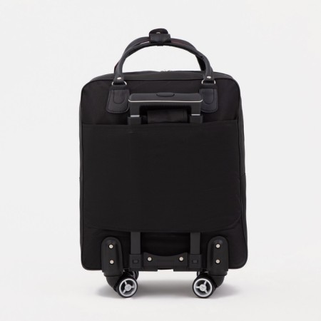 Road bag 2 in 1 on wheels 20 ", a lightning department, 4 outer pockets, black color-3