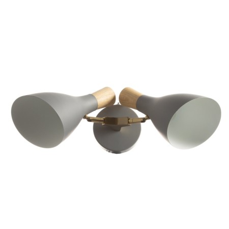 Sconces "Morocco" 2he27 40W gray 25x15x38cm-5
