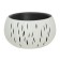 Sandy Bowl Kashpo, 2 subjects: internal and outer capacitance, 9 l, white color
