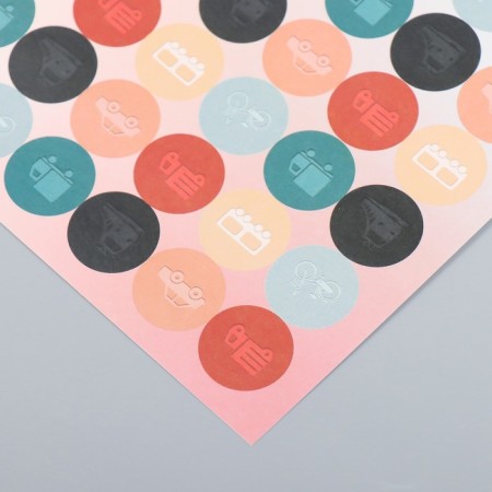 Scrapbooking Paper "Transport" density 180 g 15.5x17 cm-2
