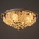 Chandelier 5855/600 chrome 8x40W E14 LED+Blue PDU 60x60x27cm
