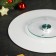 Glass stand for the cake rotating Daulay "Winter still life", D = 32 cm